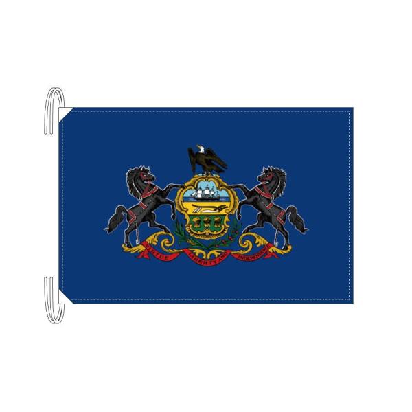 TOSPA ペンシルベニア州旗 アメリカ合衆国の州旗 50×75cm 高級テトロン製