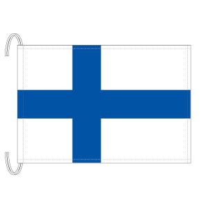TOSPA フィンランド 国旗 Mサイズ 34×50cm テトロン製 日本製