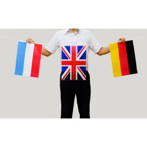 TOSPA ポリエチレン製連続万国旗 20カ国...の詳細画像4