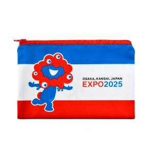 ジッパーポーチ EXPO2025 ミャクミャク 黒 2025大阪・関西万博