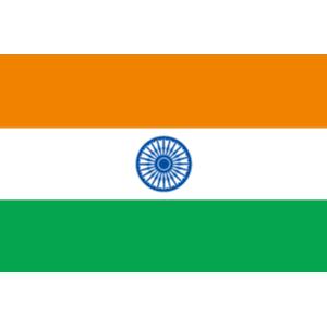 【レンタル3泊4日】インド国旗　世界の国旗セット（国旗90×135ｃｍ・ポール・スタンド付き）｜tospashop