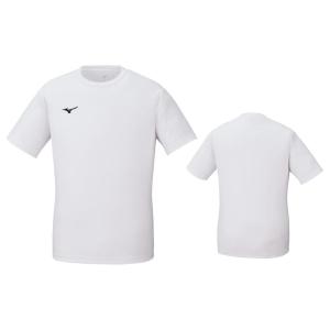 ミズノ 半袖 Tシャツ メンズ レディース 32MA119001 ホワイト スポーツ バレーボール 練習着 tシャツ｜totai