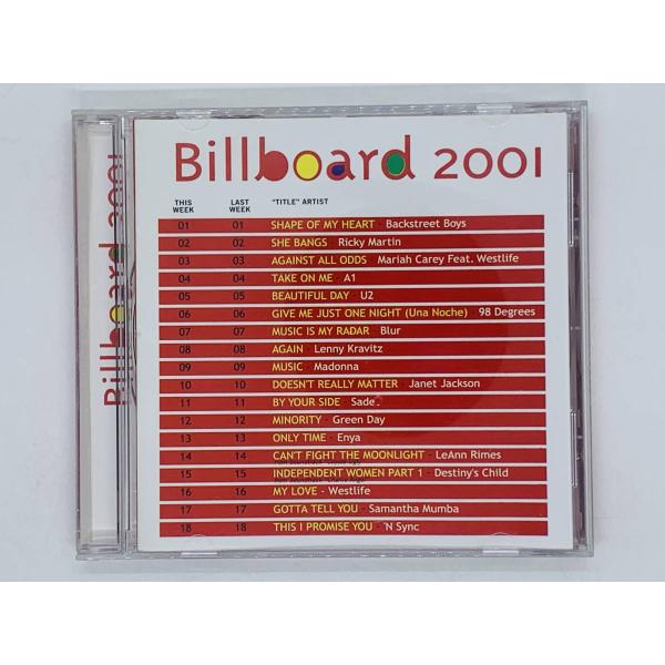 即決CD Billboard 2001 / SHAPE OF MY HEART Backstreet...