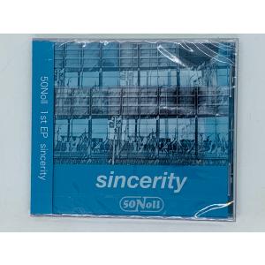 即決CD 50Noll 1st EP sincerity サンデーナイトムーン 風車の唄 未開封 帯付き X15