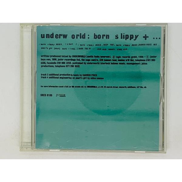 即決CD underw orld born slippy + / ボーン・スリッピー レア V02