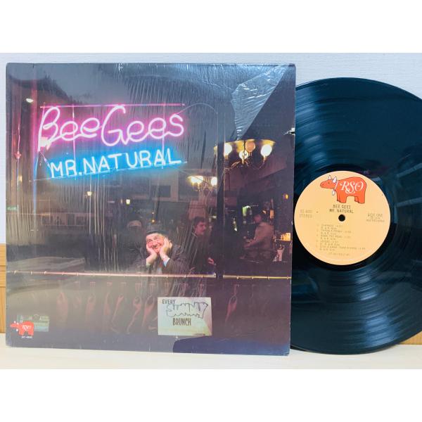 即決LP 米盤 BEE GEES MR.NATURAL / ビージーズ 幸せの１ペンス / レコード...