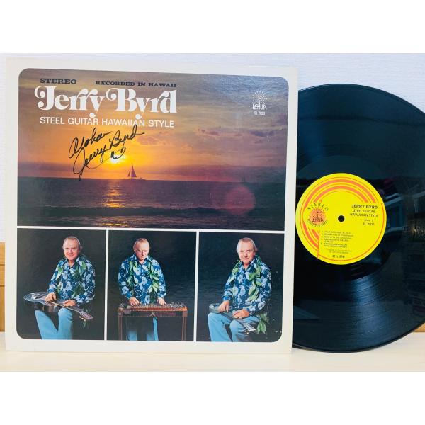 即決LP 稀少ハワイ盤 スチール・ギター Jerry Byrd Steel Guitar Hawai...
