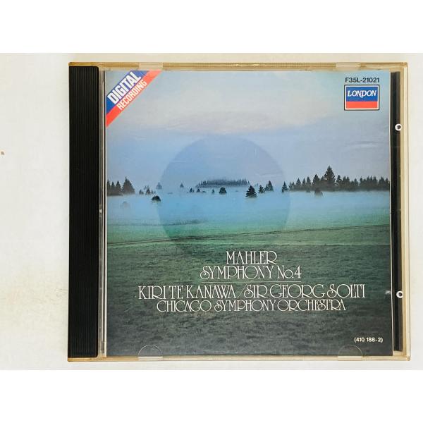 即決CD 旧規格 マーラー 交響曲第4番 ショルティ指揮 シカゴ交響楽団 カナワ ソプラノ MAHL...