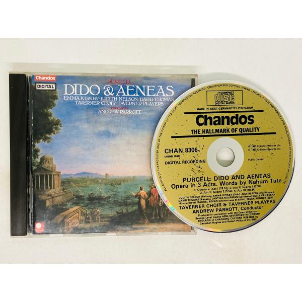 即決CD 西独盤 PURCELL / DIDO AND AENEAS / Kirkby etc / ...