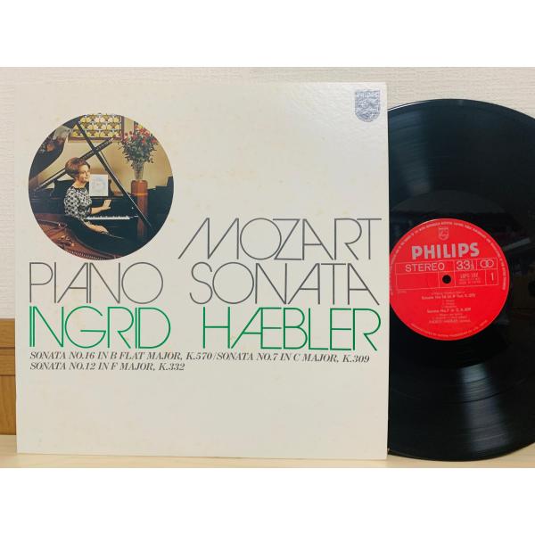 即決LP INGRID HAEBLER イングリット・ヘブラー MOZART PIANO SONAT...