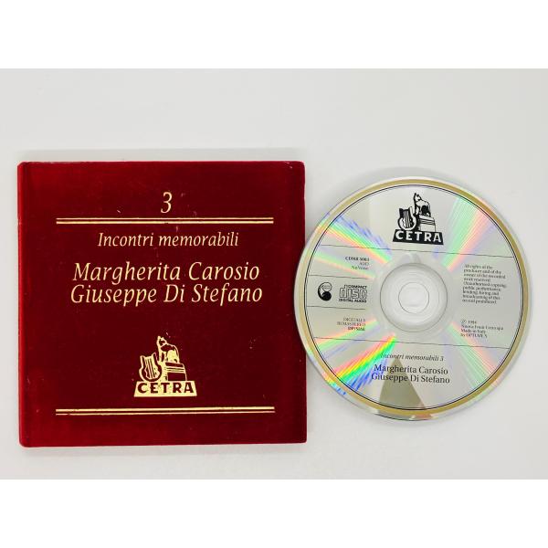 即決CD 伊盤 Incontri Memorabili 3 / Margherita Carosio...
