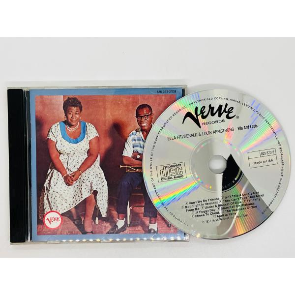 即決CD Verve米盤 ELLA AND LOUIS エラ・フィッツジェラルド ルイ・アームストロ...
