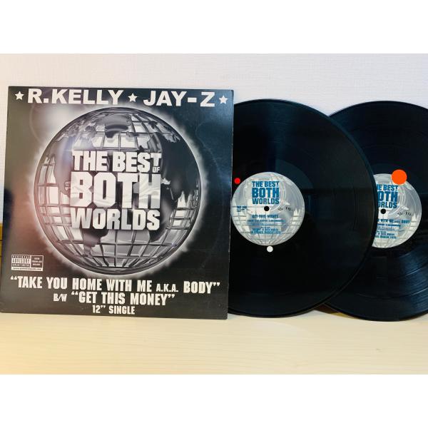 即決2LP THE BEST OF BOTH WORLDS / R.KELLY JAY-Z / TA...