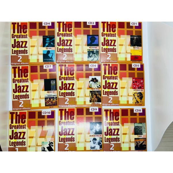 即決9CD ディスク3無し The Greatest Jazz Legends マイルス・デイヴィス...