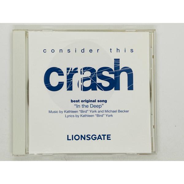 即決CD-R LIONSGATE crash / best original song in the...