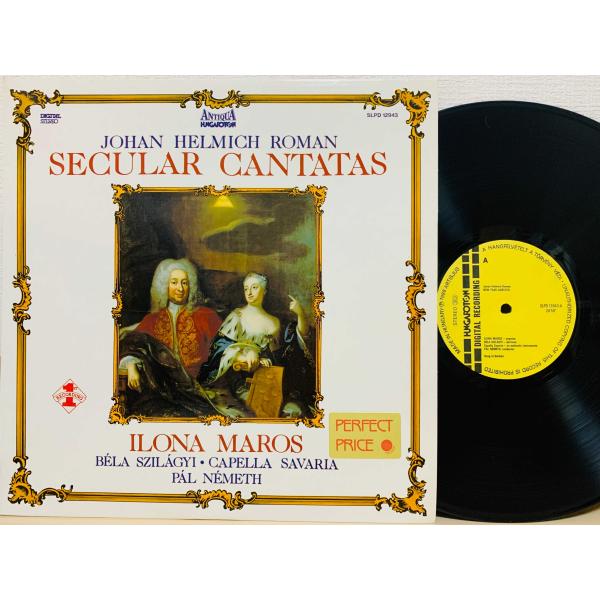 即決LP ハンガリー盤 Secular Cantatas / ILONA MAROS / JOHAN...