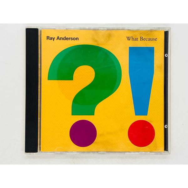 即決CD レイ アンダーソン ホワット ビコーズ RAY ANDERSON WHAT BECAUSE...