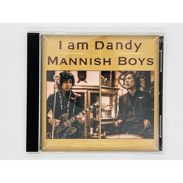 即決CD MANNISH BOYS I am Dandy / マニッシュボーイズ (斉藤和義×中村達...