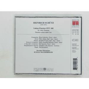 即決CD シュッツ ルカ受難曲 / マウエルス...の詳細画像1