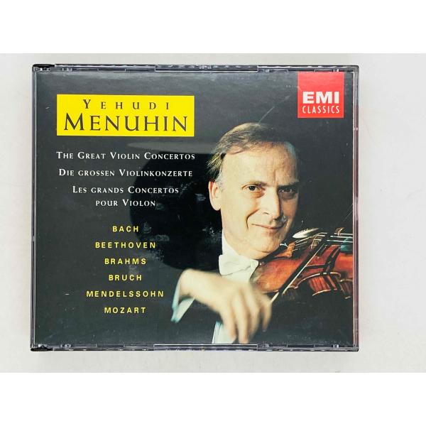 即決3CD ユーディ・メニューイン ザ・グレート・ヴァイオリン・コンチェルト DIE GROSSE ...