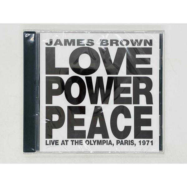 即決CD 未開封 JAMES BROWN / LOVE POWER PEACE - LIVE AT ...