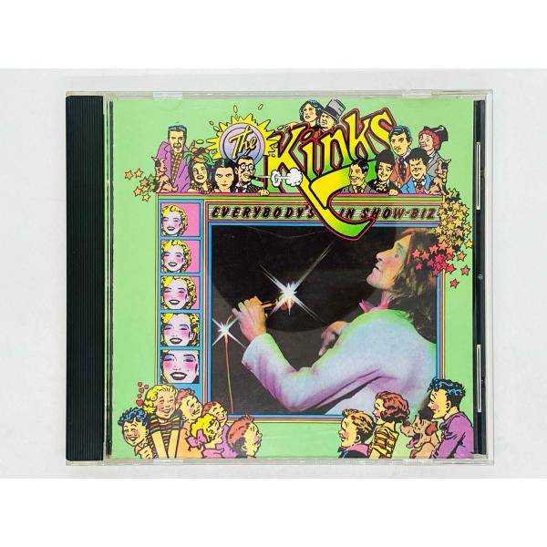 即決CD THE KINKS / EVERYBODY'S IN SHOW-BIZ / ザ・キンクス ...