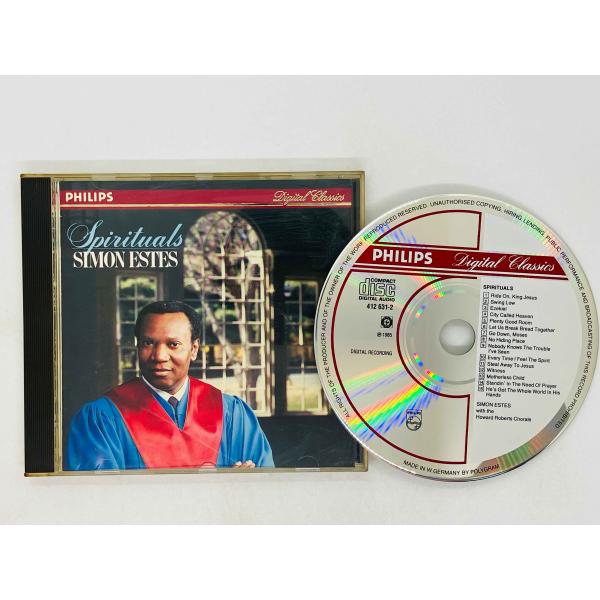 即決CD 西独盤 蒸着仕様 サイモン・エステス バス＝バリトン / 黒人霊歌集 / SIMON ES...