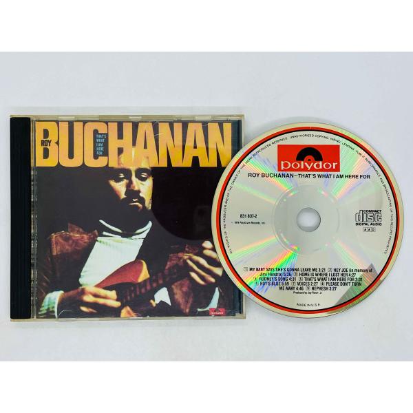 即決CD 蒸着仕様 ロイ・ブキャナン / Roy Buchanan / That's What I ...