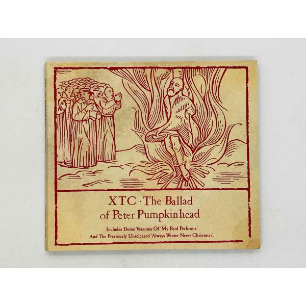 即決CD XTC / The Ballad Of Peter Pumpkinhead / エックス・...