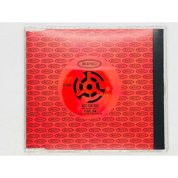 即決CD Pearl Jam / Not For You / パール・ジャム / ノット・フォー・ユ...