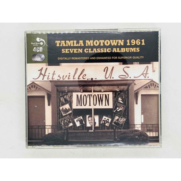 即決4CD TAMLA MOTOWN 1961 / SEVEN CLASSIC ALBUMS RGM...