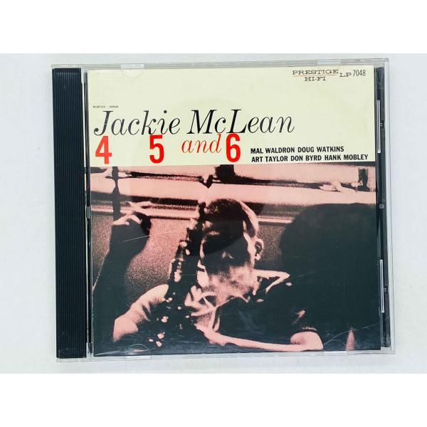 即決CD ジャッキー・マクリーン / Jackie McLean / 4, 5 And 6 ツメ凹み...