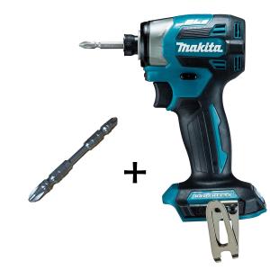 マキタ(makita) TD173DZ+TH-BT+2×85【オリジナルタフビットサービス】充電式インパクト 青 18V ゼロブレ【本体のみ】※｜total-homes