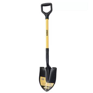 DEWALT デウォルト ラウンドショベル DXLHA2603 ファイバーDグリップ 全長110cm 2.1kg 剣スコ スコップ シャベル 園芸 土