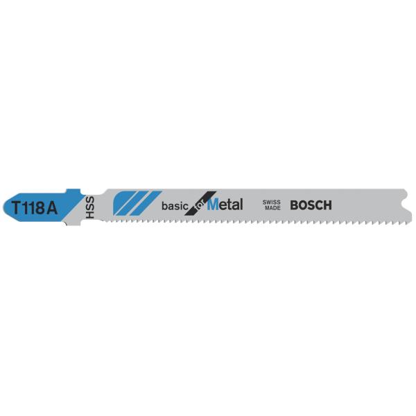 ボッシュ(BOSCH) ジグソーブレード T-118A/3 ハイス材質 3本組 2608631507