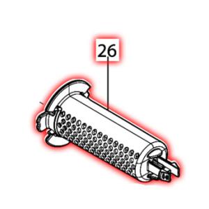 マキタ(makita) 部品 充電式サイクロンクリーナー CL286FD用 メッシュパイプ 図番026 1個 413H21-5