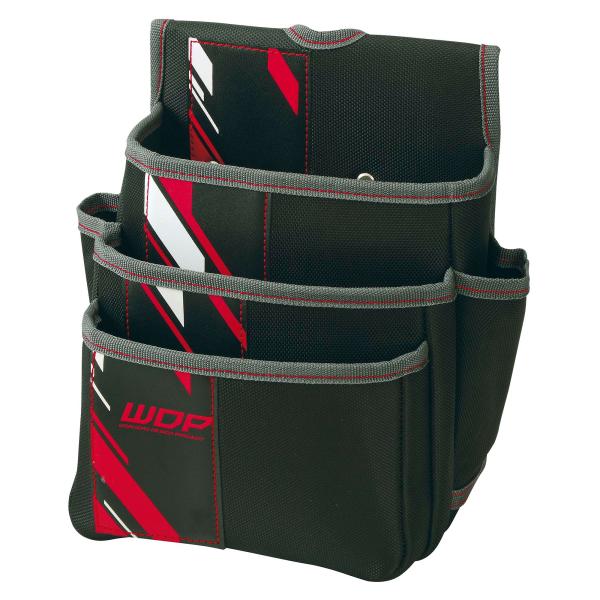 PROSTAR.ACR(プロスター) New poly 腰袋3段 WPS-12RD 260mm×23...