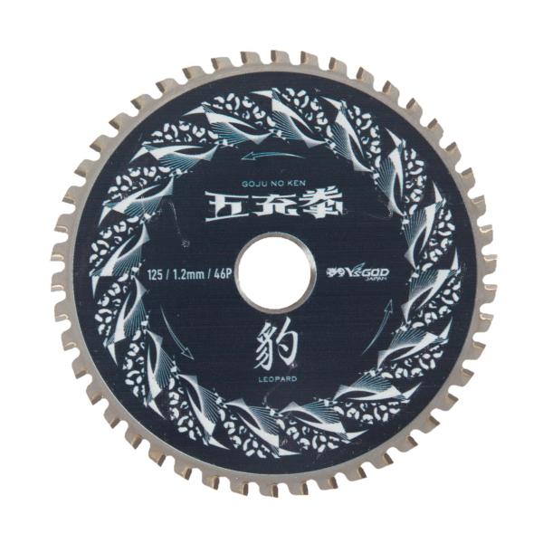 山真製鋸 板金・軽天用チップソー MAT-PT5-125 デュアルエッジ 125mm