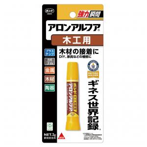 ボンド(コニシ) アロンアルフア 木工用 2g ＃32014 木製家具・陶磁器の置物の補修