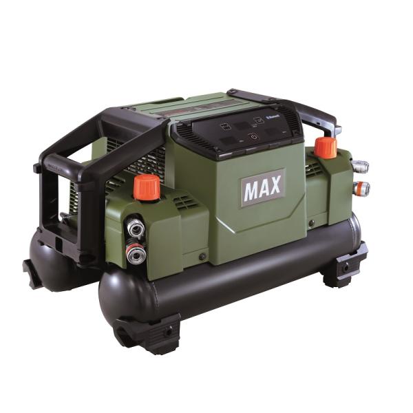マックス(MAX) 高圧エアコンプレッサー AK-HH1310E 限定色 ミリタリーグリーン【高圧×...