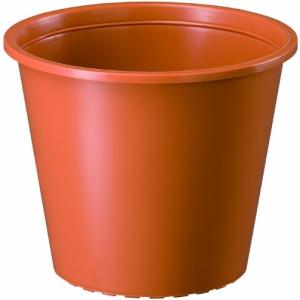 大和プラスチック プラ鉢 3号 φ98×H85 ブラウン 0.3L 高さ85mm 容量0.3L