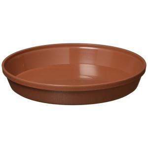 大和プラスチック フレグラープレート 18型用 ブラウン φ150×H24 奥行150mm 高さ24mm