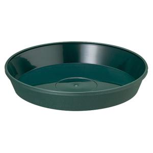 大和プラスチック プランター フレグラープレート 18型用 ダークグリーン φ150×H24 奥行150mm 高さ24mm