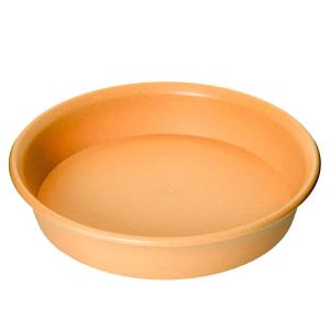 大和プラスチック 鉢皿 9号 ブラウン 高さ52mm