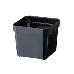 大和プラスチック プラントポット 角2号 ブラック
