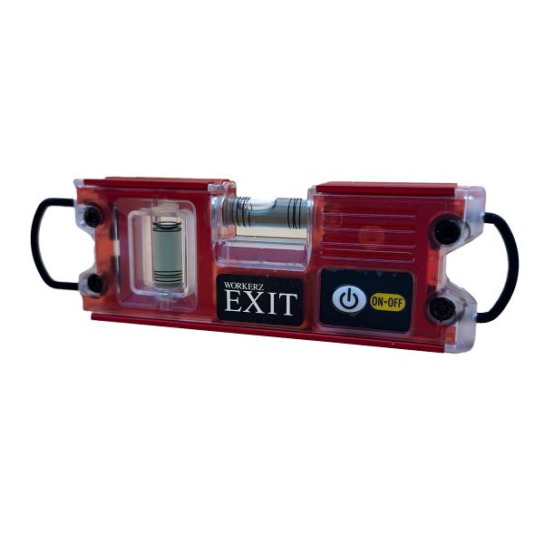 WORKERZ EXIT トビライトレベル・ミニ EXT16TBLMRE レッド 水平器 高儀 NE...