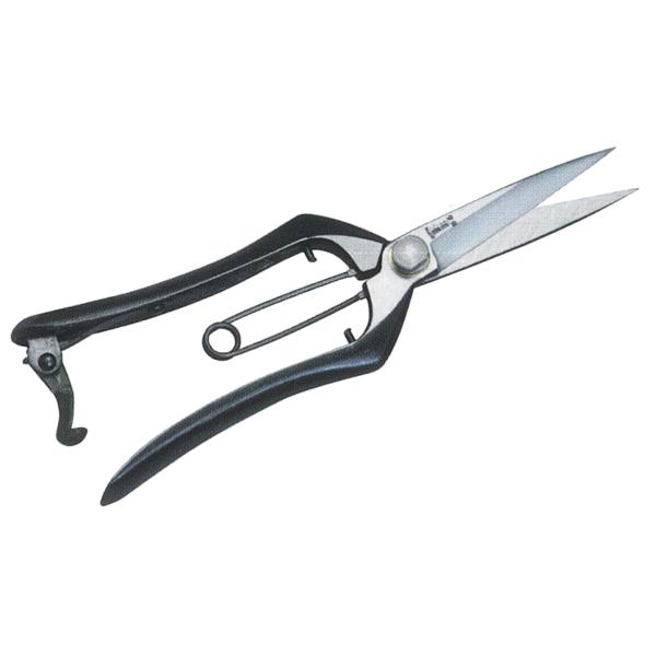 ドウカン 鍛造芽切鋏 DK-673 両刃型 金止 200mm 全長200mm