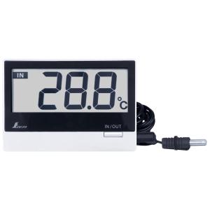 シンワ測定 デジタル温度計 Smart B 室内・室外 防水外部センサー 73117