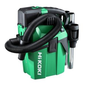 HiKOKI(ハイコーキ) 充電式小型肩掛け集塵機 乾湿両用 RP18DA(NN) HEPAフィルター搭載 作業現場の強力なパートナー