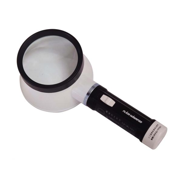 BeHAUS LEDライトルーペ 80mm M-320 拡大鏡として 新潟精機
